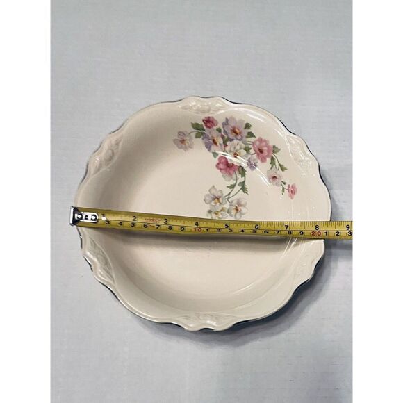 Homer Laughlin Virginia Rose 1 Soup Bowl 8 1/2"  AZ-38 Replacement 1940 Vintage - Picture 7 of 8